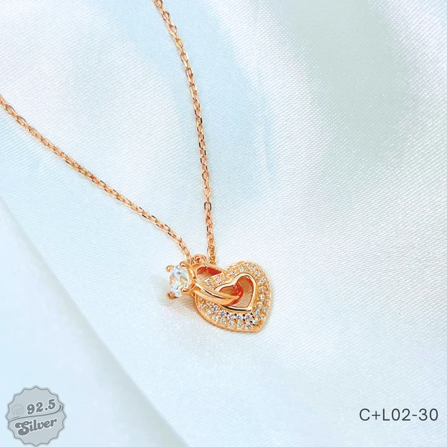 Bling Fusion Chain & Locket Set - C+L02-30