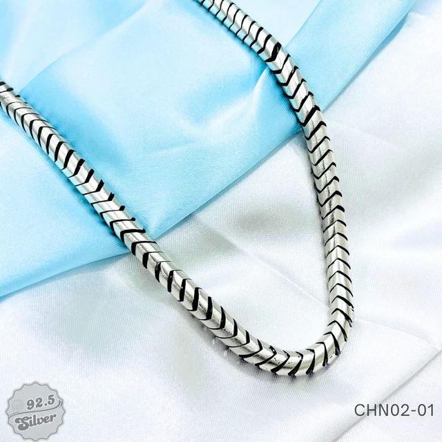 Men's - Oxidized Imported Chains - CHN02-01