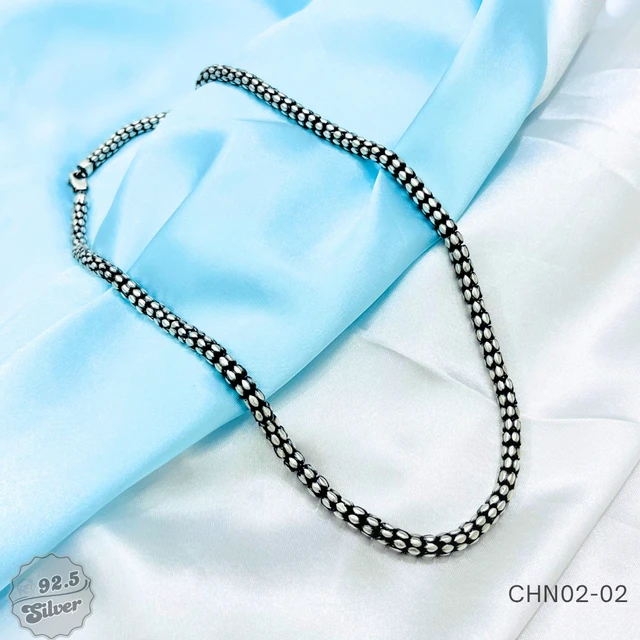 Men's - Oxidized Imported Chains - CHN02-02