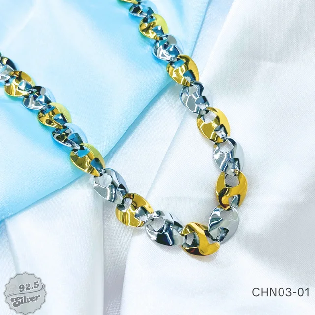 Dual Tone Excl. Mens Chains - CHN03-01