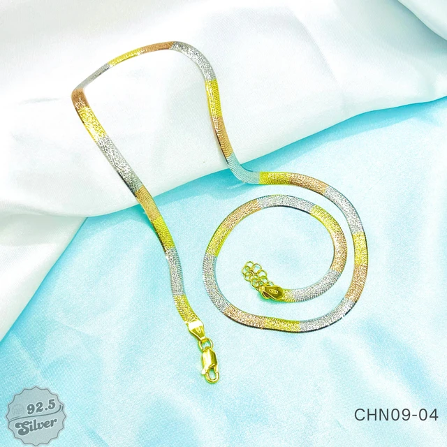 Imported Flat Italy Neck Chains - CHN09-04