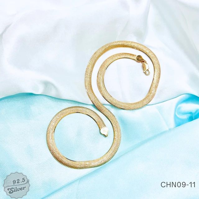 Imported Flat Italy Neck Chains - CHN09-11
