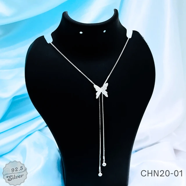 Butterfly Pearl Adjustable Chain - CHN20-01