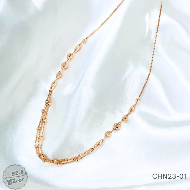 ITALY CNC 2-Tone Ball Chain - CHN23-01