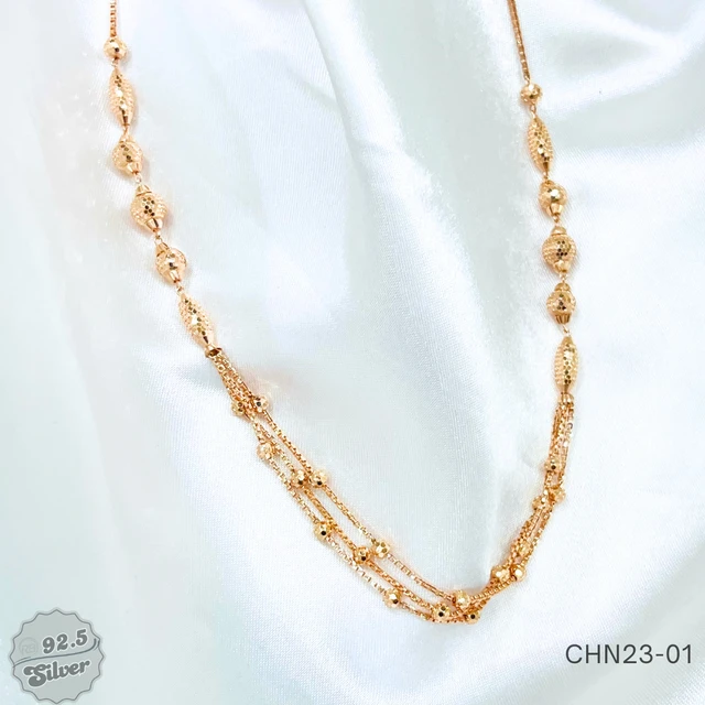 Duo CNC Ball Mala Chain - CHN23-01