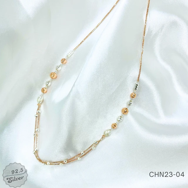 Duo CNC Ball Mala Chain - CHN23-04