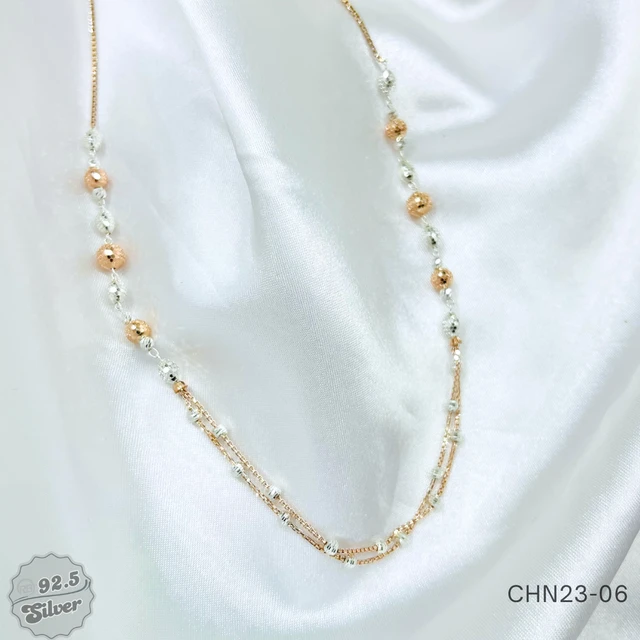 ITALY CNC 2-Tone Ball Chain - CHN23-06