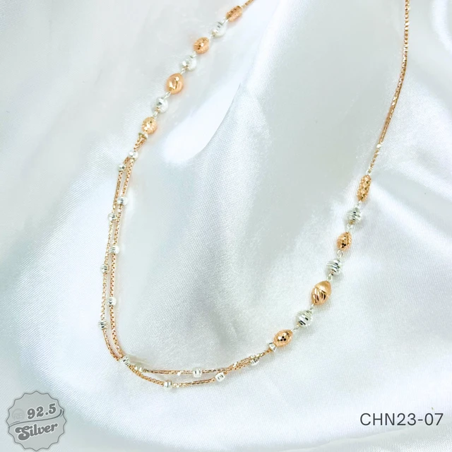 ITALY CNC 2-Tone Ball Chain - CHN23-07