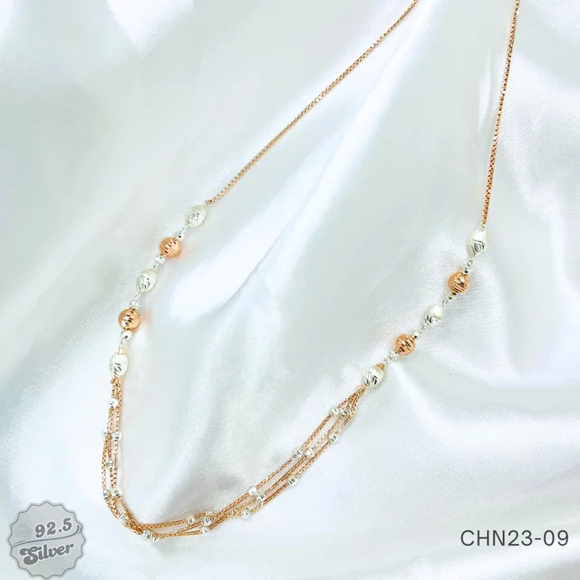 Duo CNC Ball Mala Chain - CHN23-09