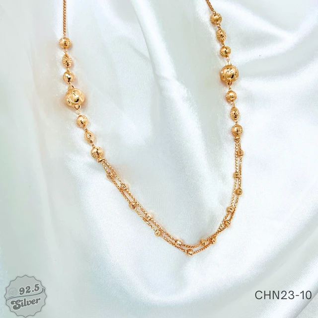 ITALY CNC 2-Tone Ball Chain - CHN23-10