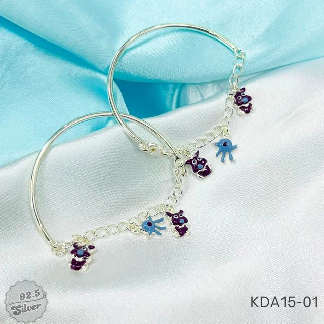 Baby Half Kada & Charms Bracelet - KDA15-01