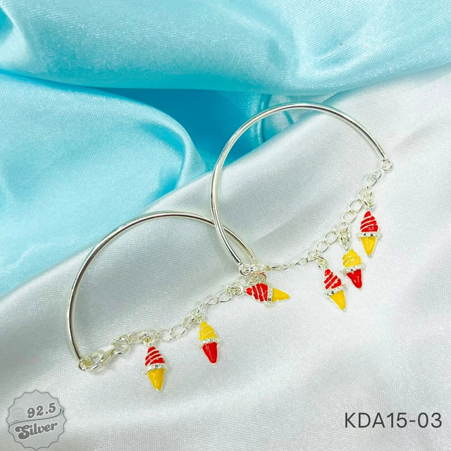 Baby Half Kada & Charms Bracelet - KDA15-03