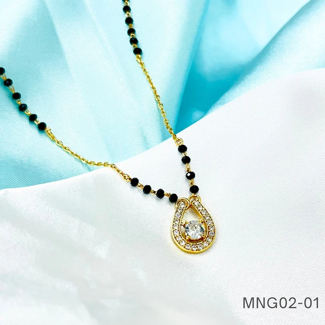 Golden Grace Short Mangalsutra - MNG02-01