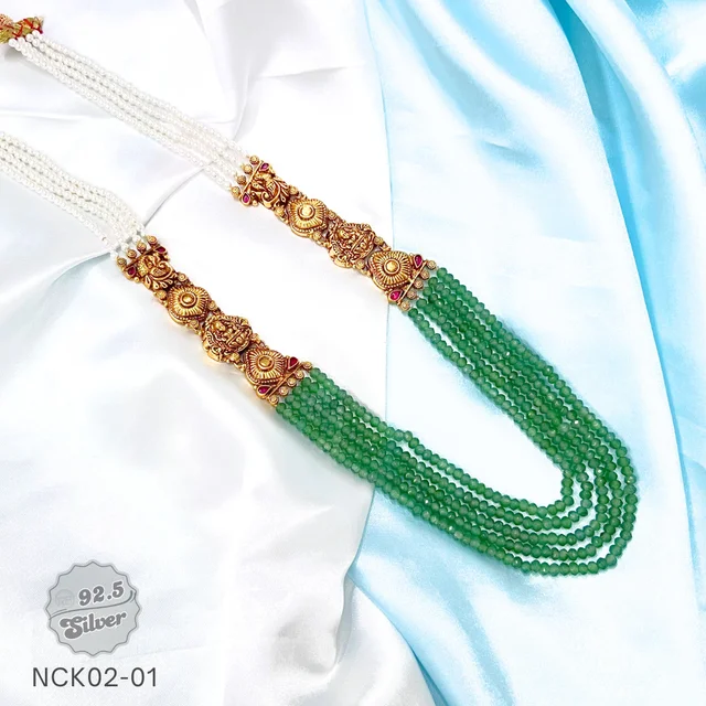 Temple Jewellery Beads Necklace - NCK02-01