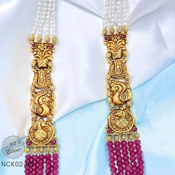 Temple Jewellery Beads Necklace - NCK02-05