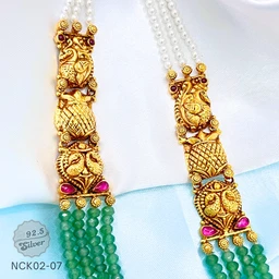 Temple Jewellery Beads Necklace - NCK02-07