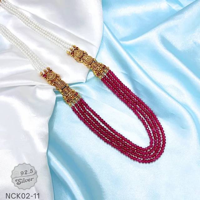 Temple Jewellery Beads Necklace - NCK02-11