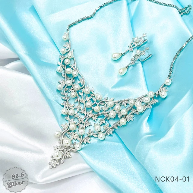 Swarovski Pearl Necklace - NCK04-01