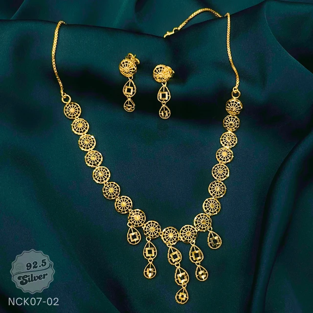 Turkey Gold Finish Necklace - NCK07-02
