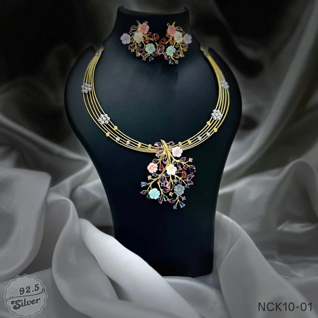 Blossom CNC Ball Necklace - NCK10-01