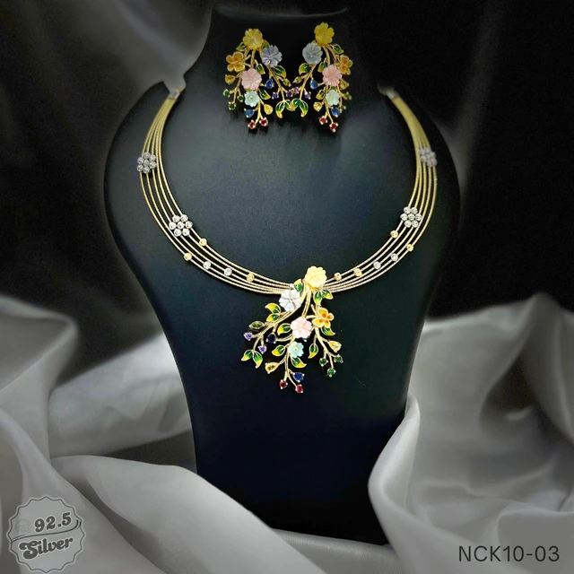 Blossom CNC Ball Necklace - NCK10-03