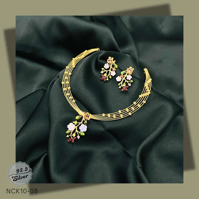 Blossom CNC Necklace - NCK10-08
