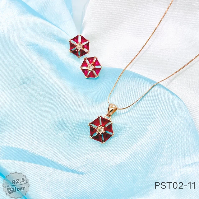 Bling Fusion Chain Pendant Set - PST02-11