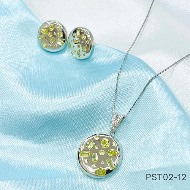 Bling Fusion Chain Pendant Set - PST02-12
