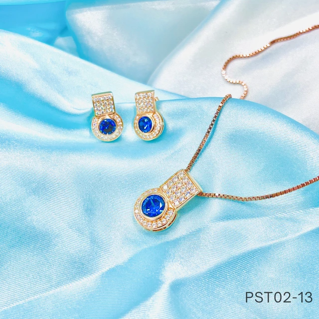 Bling Fusion Chain Pendant Set - PST02-13
