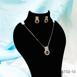 Bling Fusion Chain Pendant Set - PST02-13