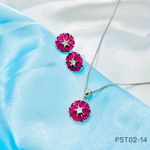 Bling Fusion Chain Pendant Set - PST02-14