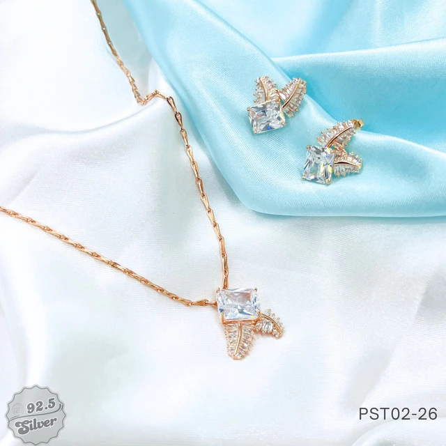 Bling Fusion Chain Pendant Set - PST02-26