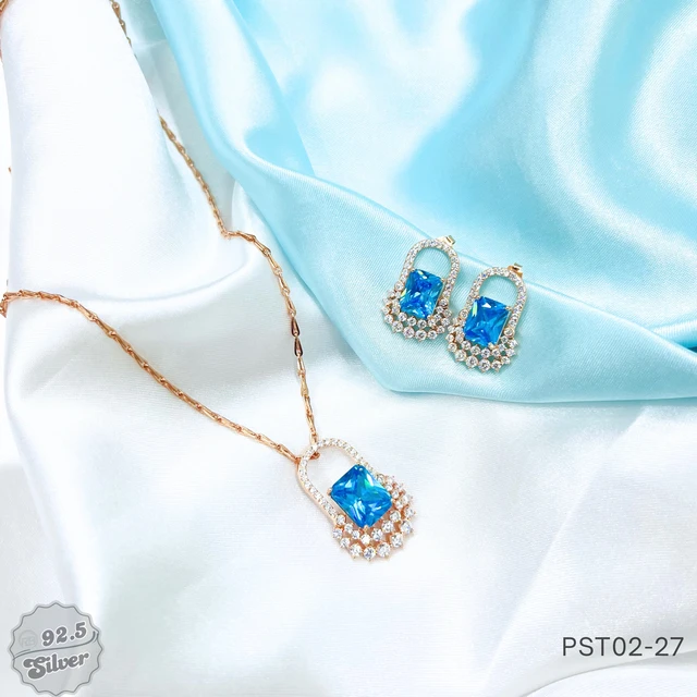 Bling Fusion Chain Pendant Set - PST02-27