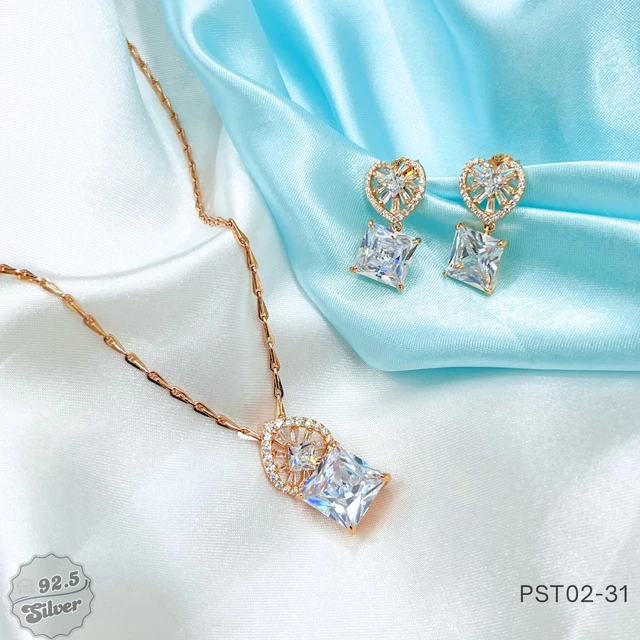 Bling Fusion Chain Pendant Set - PST02-31