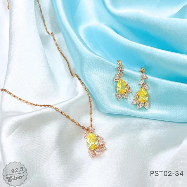 Bling Fusion Chain Pendant Set - PST02-34