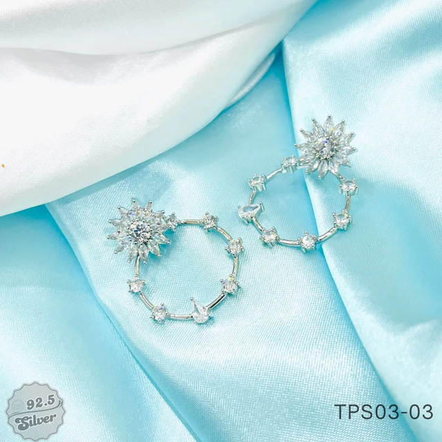 Imported Glam Earrings - TPS03-03