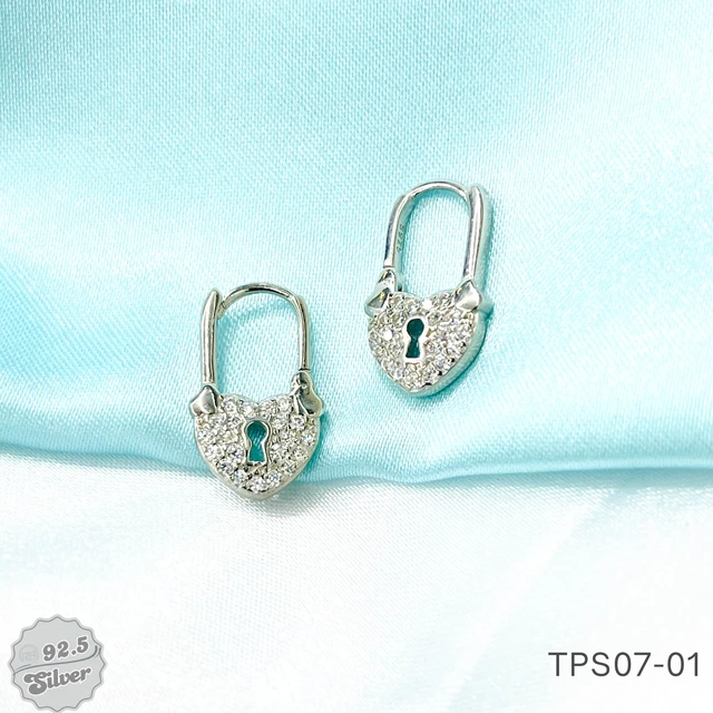 Rhodium Lock Bali - TPS07-01