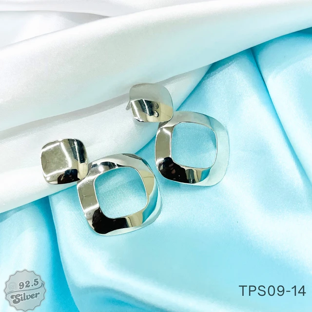 Bella-Lume Chrome Earrings - TPS09-14