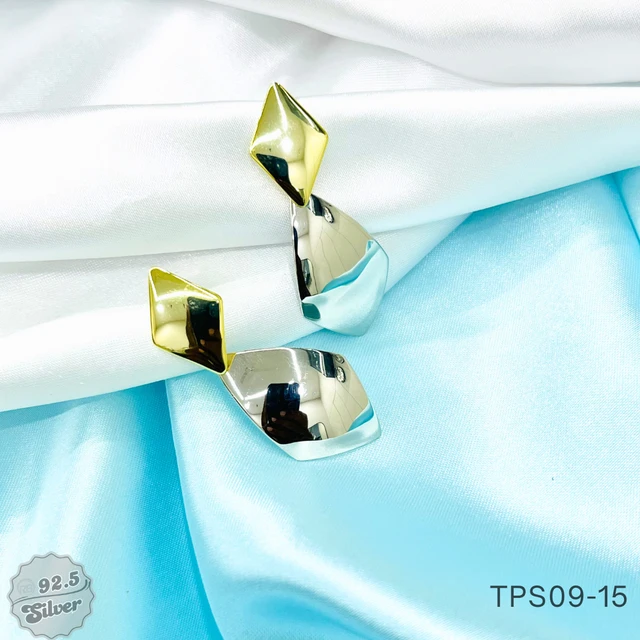 Bella-Lume Chrome Earrings - TPS09-15