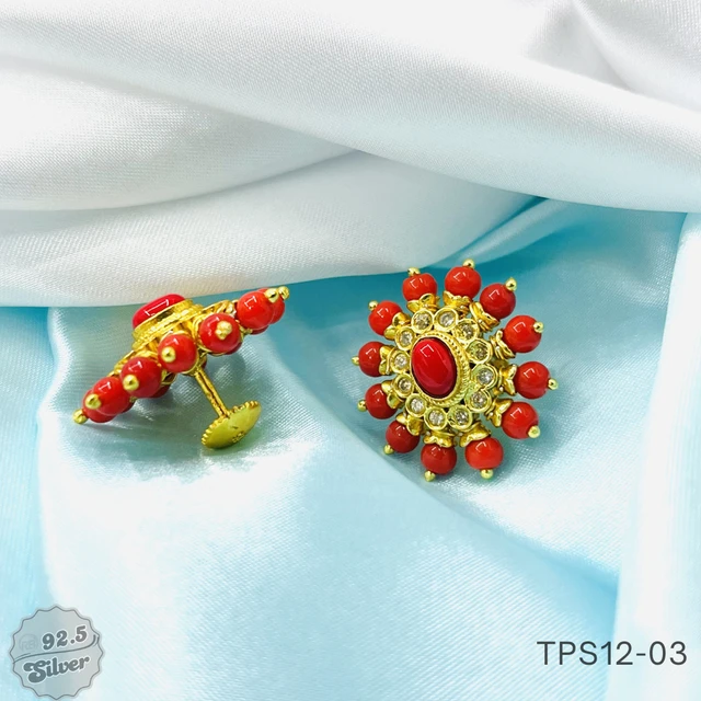 South Screw Gold-Plated Tops - TPS12-03