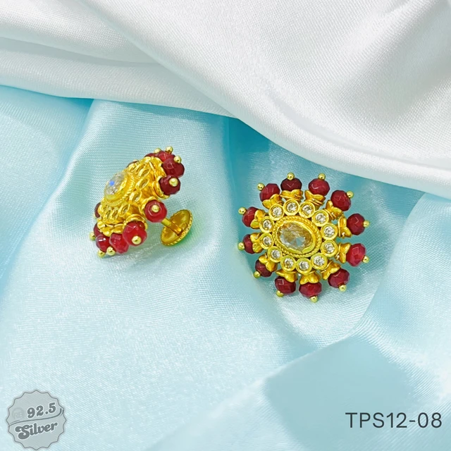 South Screw Gold-Plated Tops - TPS12-08