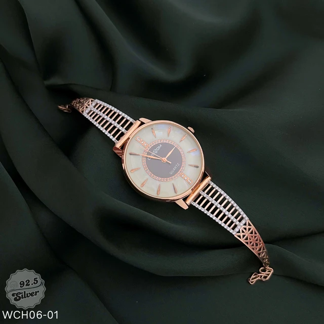 Rose Gold Fancy Watch - WCH06-01