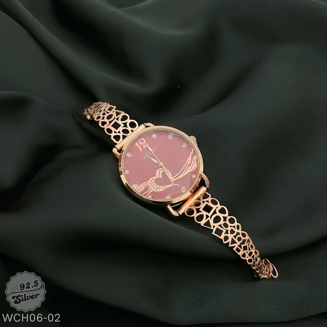 Rose Gold Fancy Watch - WCH06-02