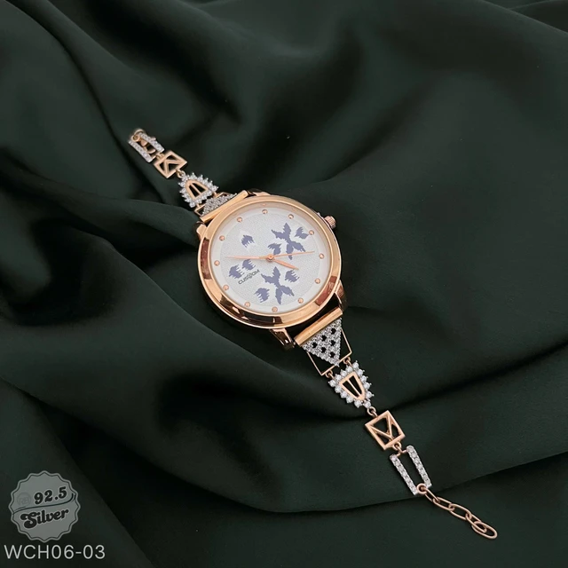 Rose Gold Fancy Watch - WCH06-03