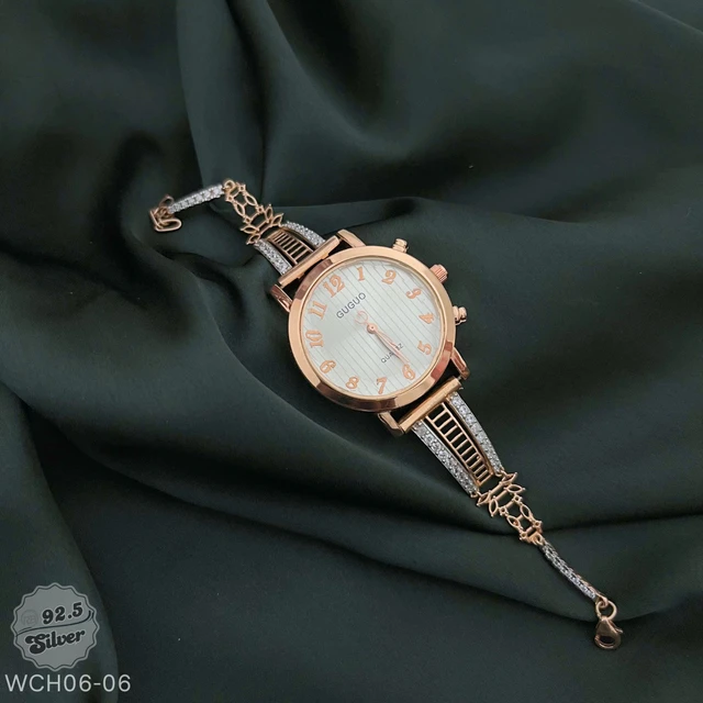 Rose Gold Fancy Watch - WCH06-06