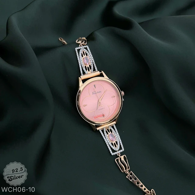 Rose Gold Fancy Watch - WCH06-10