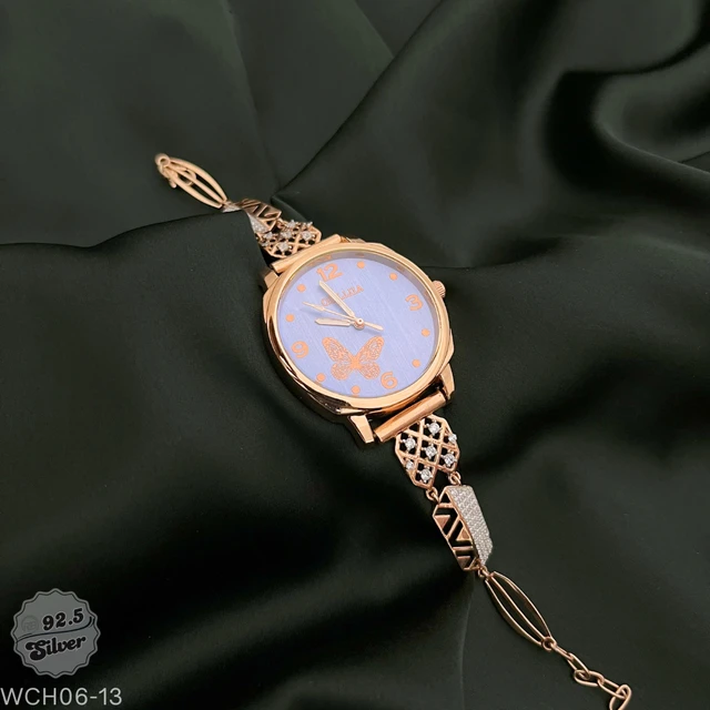 Rose Gold Fancy Watch - WCH06-13