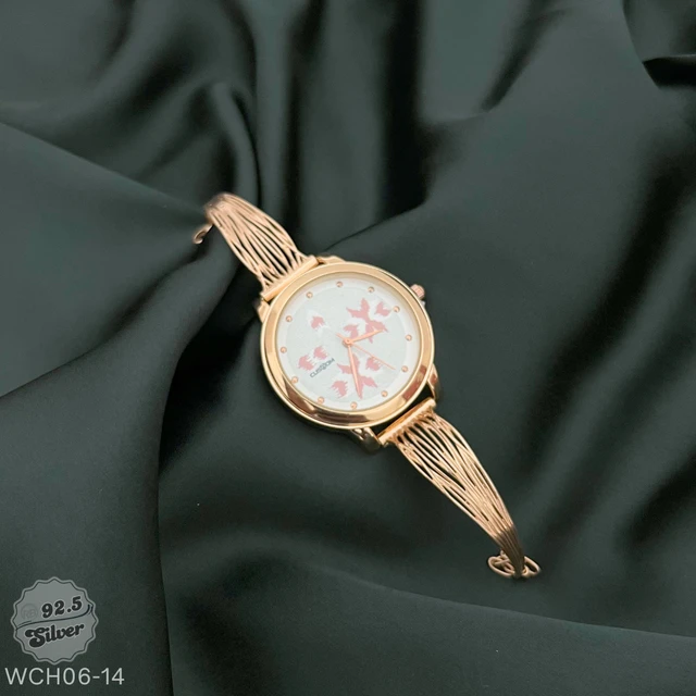 Rose Gold Fancy Watch - WCH06-14