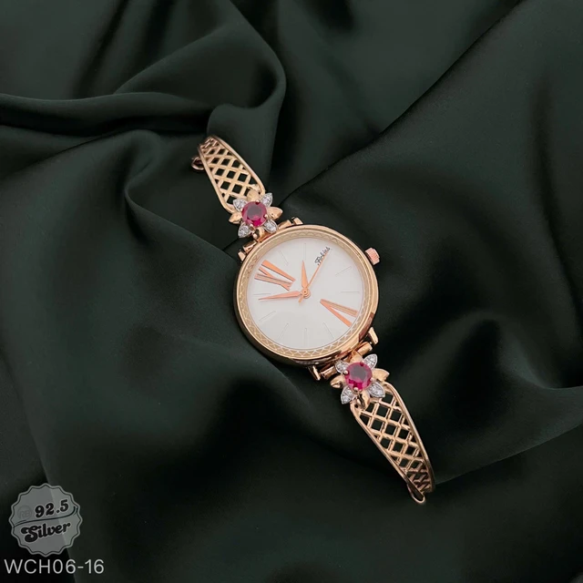 Rose Gold Fancy Watch - WCH06-16