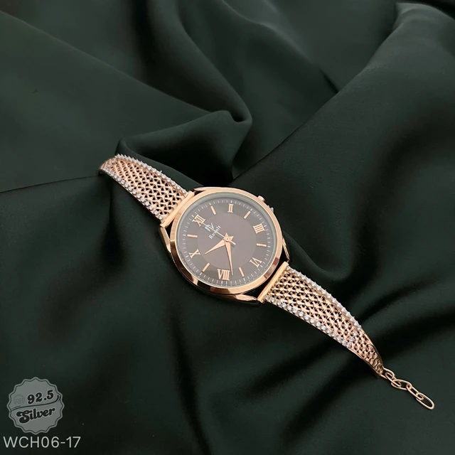 Rose Gold Fancy Watch - WCH06-17